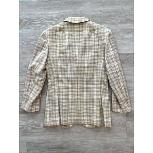 Vtg Pendleton 100% Wool Plaid Blazer & Skirt Set Women's-Size 6 - Picture 3 of 15